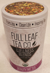 Beauty Me Tea Tin for healthy skin & hair